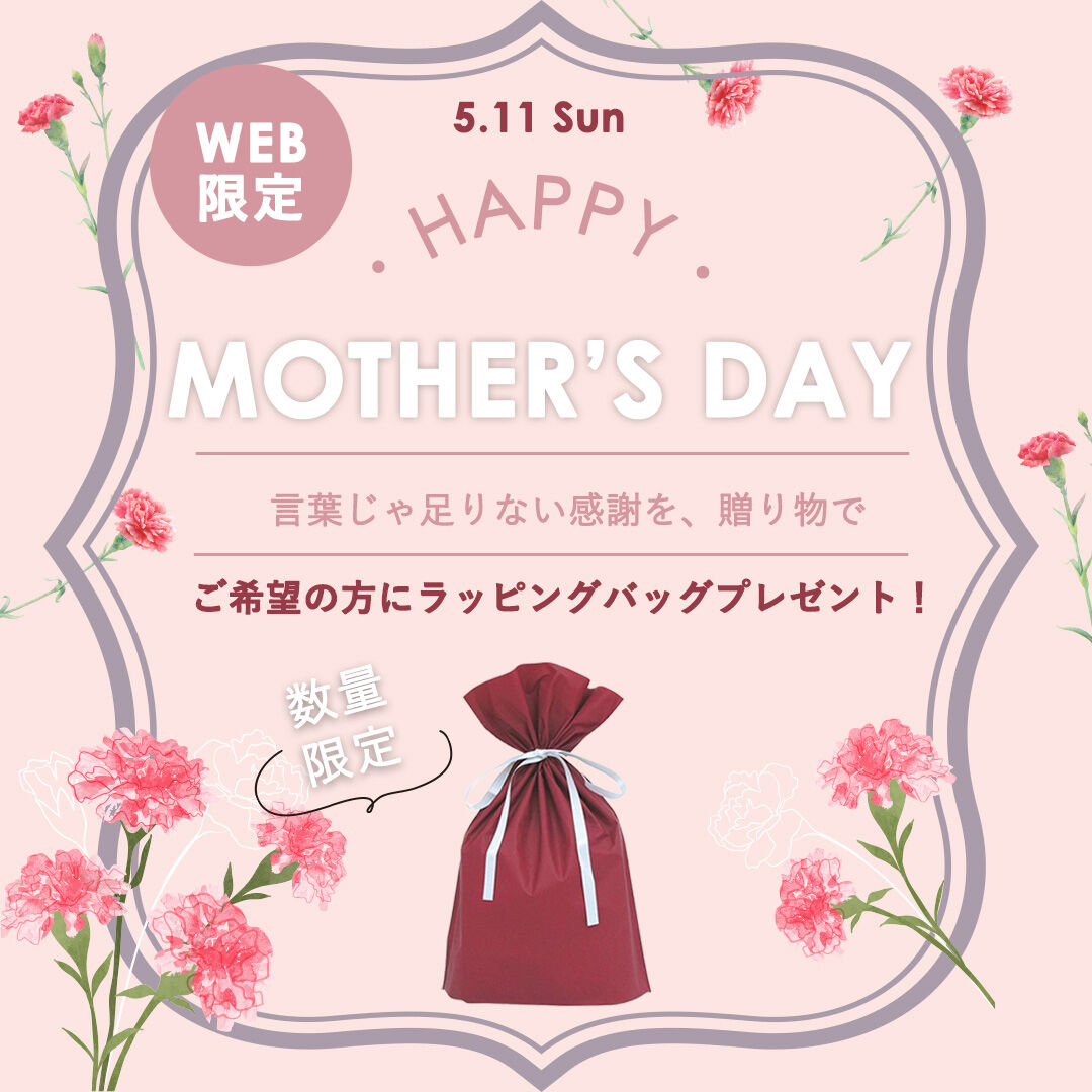 母の日ギフトラッピングバッグプレゼント